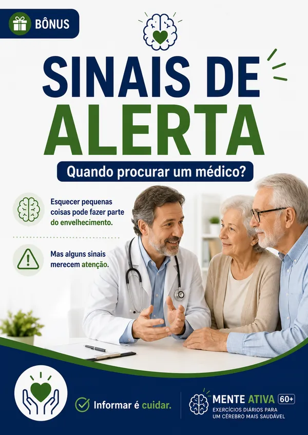 Capa do bônus Sinais de Alerta — Quando Procurar um Médico